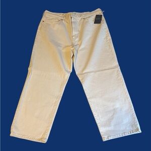 Universal Thread Cream Straight Leg Denim sz 18/34R